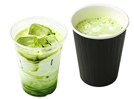 天空の抹茶ラテ